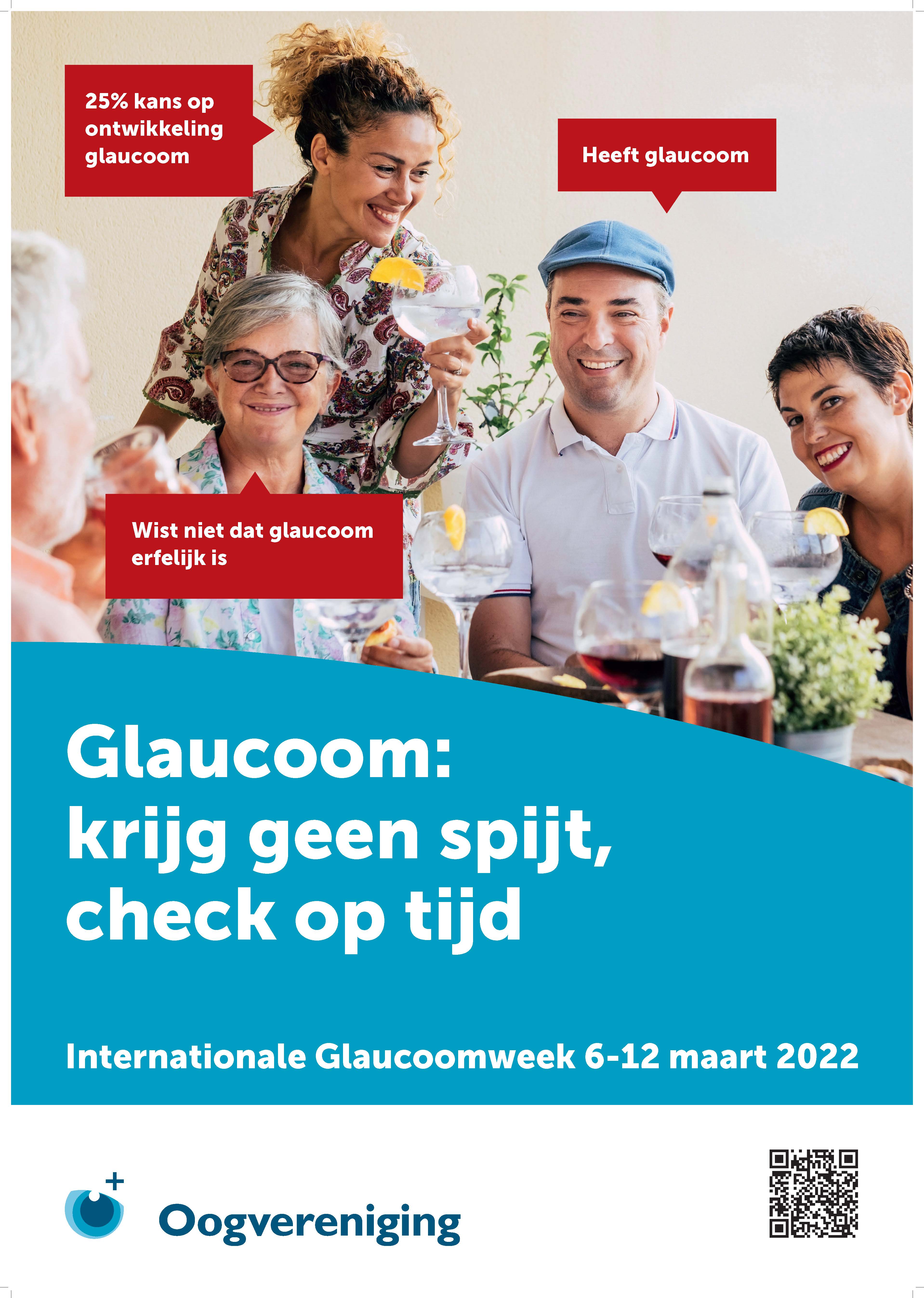 Internationale Glaucoomweek 6 t/m 12 Maart 2022